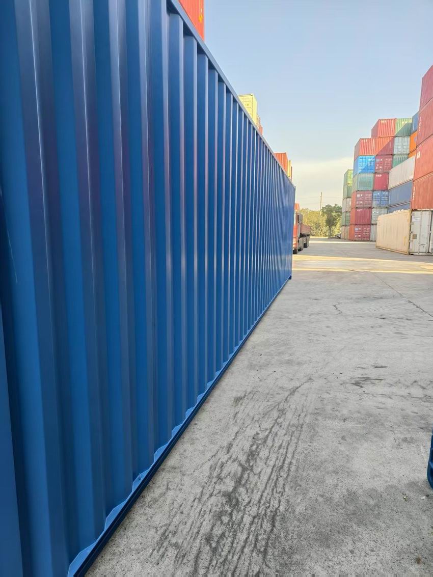 全新40尺集装箱，蓝色，40HQ