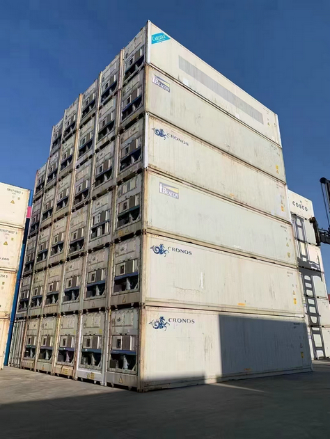 40尺二手冷藏集装箱，40RH